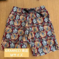 グラミチ　美品　メンズ　Mサイズ　柄　ショートパンツ