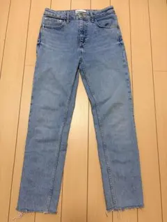 【即日発送、超美品】 ZARA ザラ ストレートデニム 36 レディース