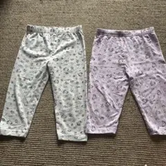 訳あり！キッズ用ユニコーン柄ボトムス2色セット　西松屋