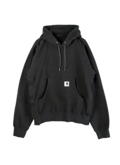 Sacai Carhartt ZIPパーカー 黒 サイズ3 新品未使用 sacai(サカイ) / ジップパーカー/3/コットン/BLK/無地/23-0556S | 古着