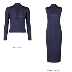 PLEATS PLEASE MONTHLY MAY BLUE ワンピース 3 - メルカリ