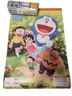４大付録 ドラえもん 2026年 壁掛けカレンダー　小学館