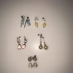 ピアス　5点セット