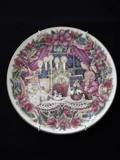 値下げ　希少　Royal Doulton 1995年クリスマスプレートのサムネイル