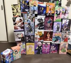 新品未開封 フィギュア24種 キングダム・ヒロアカ・ナルト・初音ミク