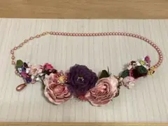 ワンダフルワールド カネコイサオ コサージュ ネックレス 花 - メルカリ