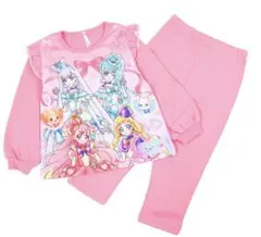 わんだふるプリキュア　光るパジャマ　長袖　ピンク　新品 110サイズ