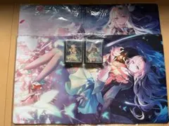 遠坂あさぎ　AliceSyndrome* プレイマット　スリーブ　セット Amazon.co.jp: 藍沢エマ カードスリーブプレイマット 遠坂あさぎ