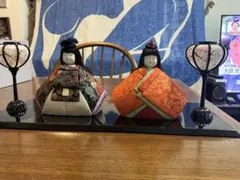 伝統的なひな人形セット