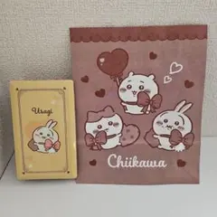 ちいかわチョコレート缶　うさぎ ショッパー付き