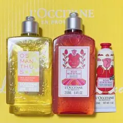 ロクシタン オスマンサス・ローズヴァインピーチ シャワージェルとハンドクリームのサムネイル