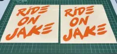 BURTON RIDE ON JAKE ステッカー　2枚セット