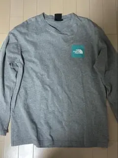 THE NORTH FACE グレー 長袖カットソー ロングTシャツ