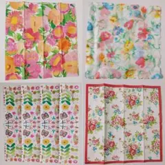 ◆SALE◆【♡花柄】ペーパーナプキン10枚SET