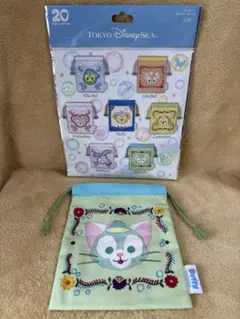 ダッフィー&フレンズ きんちゃく：ジェラトーニ