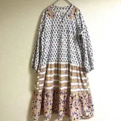 ポキプシー　チュニック　ワンピース　pokipcee エスニック　アジアン