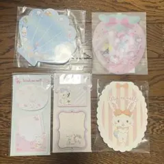 サンリオ　ウィッシュミーメル　メモ　付箋　ピューロランド　キャラクター大賞　限定