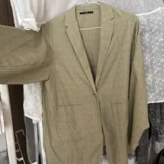 Kastane チェック柄 テーラードジャケット