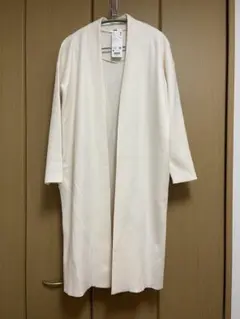 ★￼未使用タグ付き★ UNIQLO スフレヤーンニットコート M