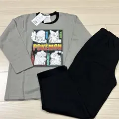 新品！キッズ子ども男の子長袖パジャマ上下セット１４０センチポケモン