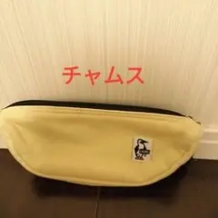 チャムス イエロー ショルダーバッグ