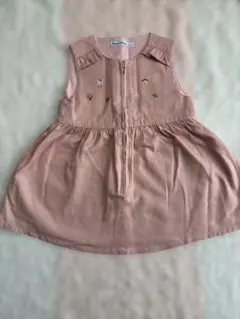 ・familiar ファミリア　ワンピース　ピンク　難あり　90