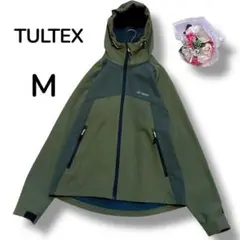 【タルテックスTULTEX】裏地フリース　メンズ防風防寒フルジップジャケット　M