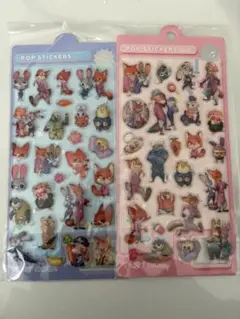 ズートピア　ウォーターシール　ドロップシール