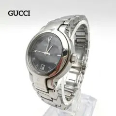 【稼働品】GUCCI グッチ 腕時計 アナログ 8900L シルバー デイト表示のサムネイル