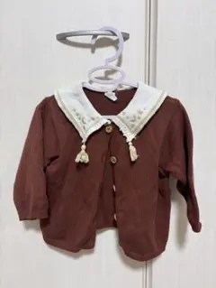 【Cottoli】 ブラウンカーディガン