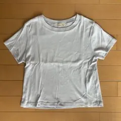 [steven alan]ライトブルー コットン短丈Tシャツのサムネイル