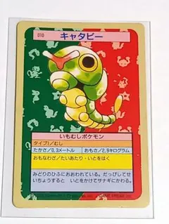 トップサン キャタピー 番号なしエラー 裏面青 ポケモンカード - メルカリ