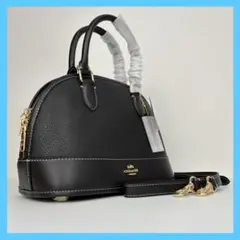 【COACH】 タグ有り サブリナ サッチェル バッグ ブラック 2way
