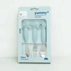 Done by Deer yummy+ ベビー用食器セット(ブルー)