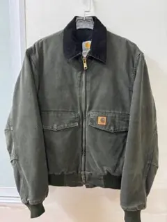 Carhartt デトロイトジャケット M J165PTL ボンバー USA Sandstone Bomber Jacket/Quilted-Flannel Lined | Carhartt Reworked