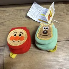 アンパンマン チーズ　アップリケミニリュックポーチ　2個セット