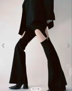 未使用✦meltthelady parachute pants レザーパンツ M Melt the lady fake leather pants - メルカリ