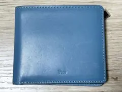 フィーコ Fico Fumoso フモッソ 二つ折り財布 ブルー