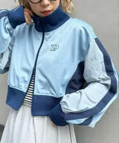 CIAOPANIC サイドライントラックジャケット ブルー