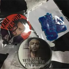 EXILE NESMITH☆缶バッチ2点&イヤホンジャックセット