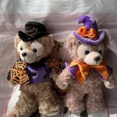 ダッフィー　シェリーメイ　ハロウィン　2011年ぬいぐるみキーホルダー