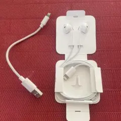 Apple純正EarPods有線イヤホンUSBケーブルセット