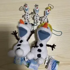 アナと雪の女王 オラフ ぬいぐるみストラップ 4体 - メルカリ