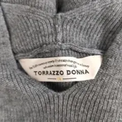 TORRAZZO DONNA グレー ニットロングワンピース