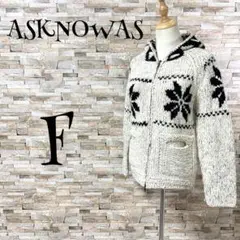 【アズノウアズ 】　ジャケット　コート　アウター　ニット　セーター　雪　結晶