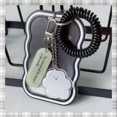 チェキ 推し活 トレカケース カードケース アイドル フォト 韓国 ブラック