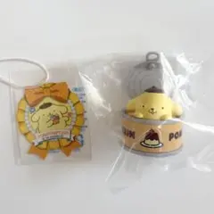 サンリオ カンキャラ ポムポムプリン　おまけシール付き　ガチャ