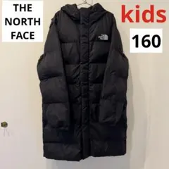 ノースフェイス ロングダウン ベンチコート　ブラック　160 レディース 韓国
