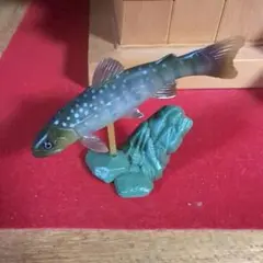 YUJINニッコウイワナ フィギュア 渓流魚 ミニチュア