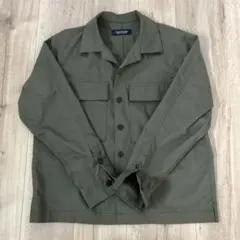 【美品】ナノユニバース　ミリタリーシャツ　Sサイズ
